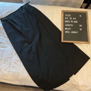 Vintage Aline maxi skirt